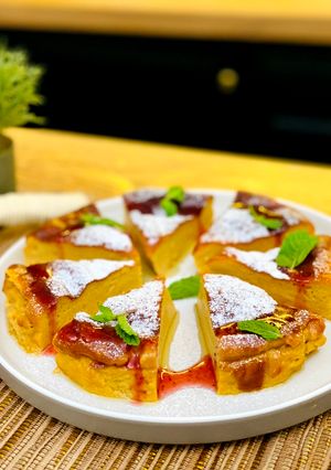 Foto resep Yoghurt Burnt Cake