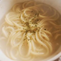 A picture of Milk Consommé Pasta.