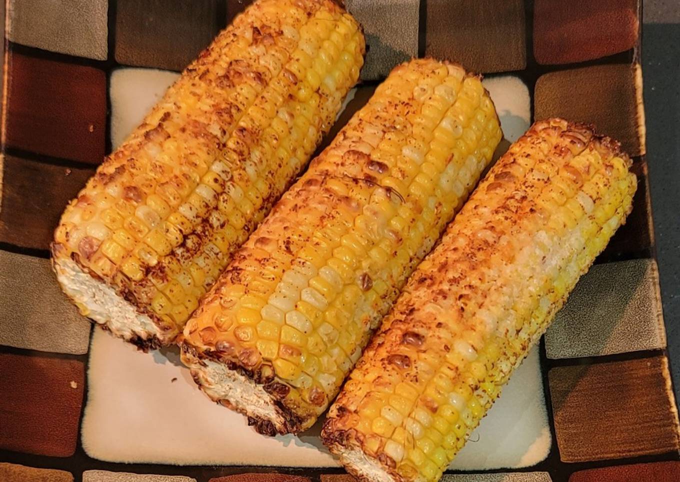 Air fryer corn on the cob