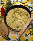 Brokkolis-lazacos fritatta