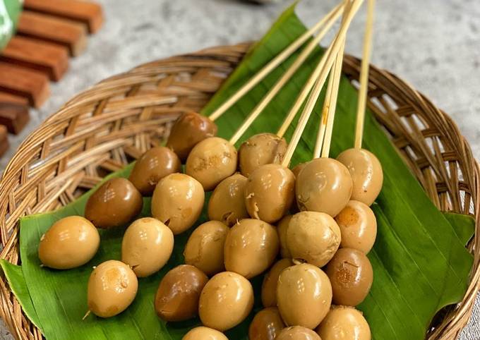 Sate Telur Puyuh ala Tiger Kitchen