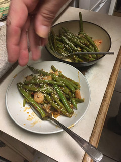 A picture of Spicy Green Beans.