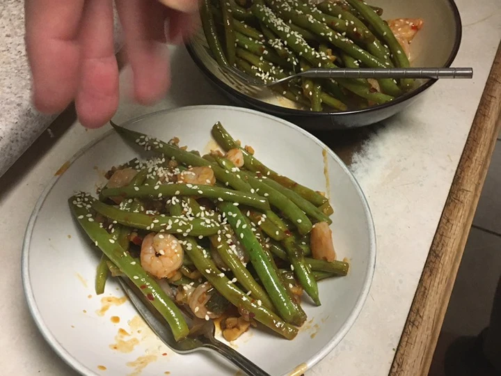Easy Steps Prepare|Recipe} Spicy Green Beans the Drool, Delicious