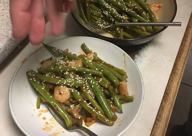 Recipe of Favorite Spicy Green Beans