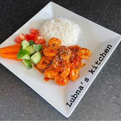 Chilli Garlic Prawns (Shrimp): A picture of Chilli Garlic Prawns (Shrimp):.