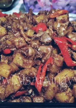 Foto resep Sambal Goreng Hati Kentang