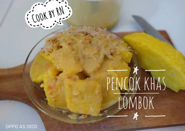 Cara Gampang Menyiapkan Pencok Nasi (makanan khas Lombok NTB) yang Enak