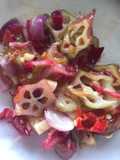 Sambal okra merah dan rosella