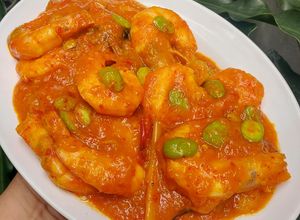 Foto resep 351. Sambal Tempoyak Udang Pete