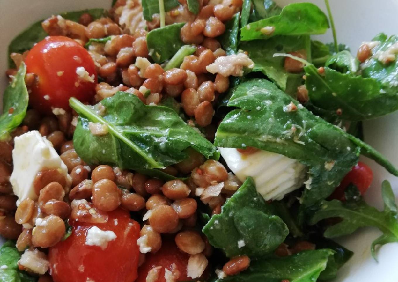 Ensalada de lentejas