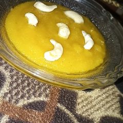 A picture of Suji Ka Halwa.