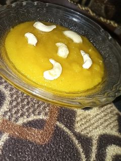 A picture of Suji Ka Halwa.