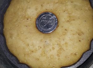 Una foto de Torta de naranjas y mandarina en licuadora