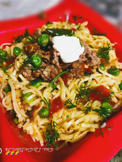 A picture of Chicken Spaghetti.