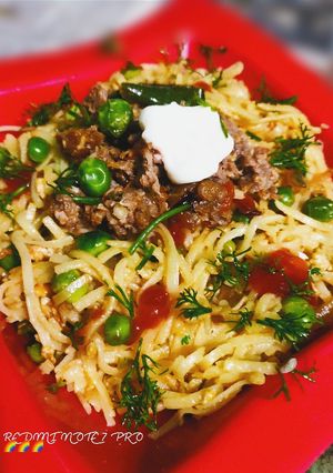 A picture of Chicken Spaghetti.