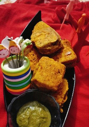पनीर चीज़ी सैंडविच पकोड़ा रेसिपी मुख्य फोटो