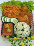 Ayam Goreng Serai Dengan Kremesan