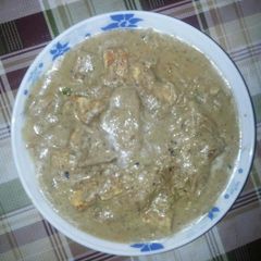 A picture of Muglai  Paneer with Black Pepper.