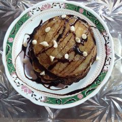 A picture of Melon pan cake.