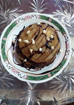 A picture of Melon pan cake.