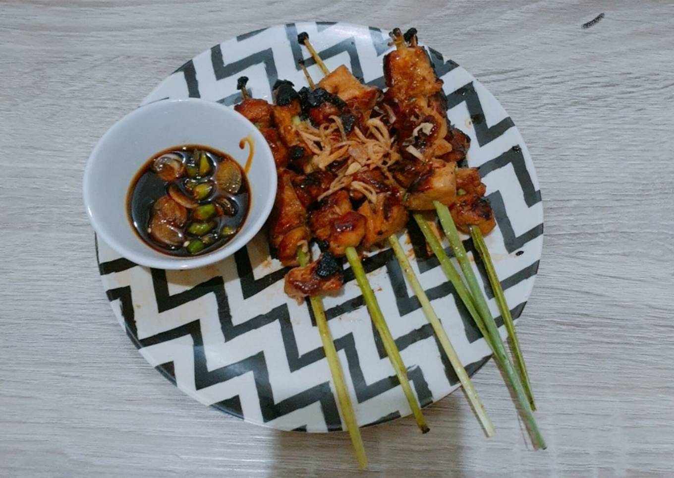 Sate ayam sereh