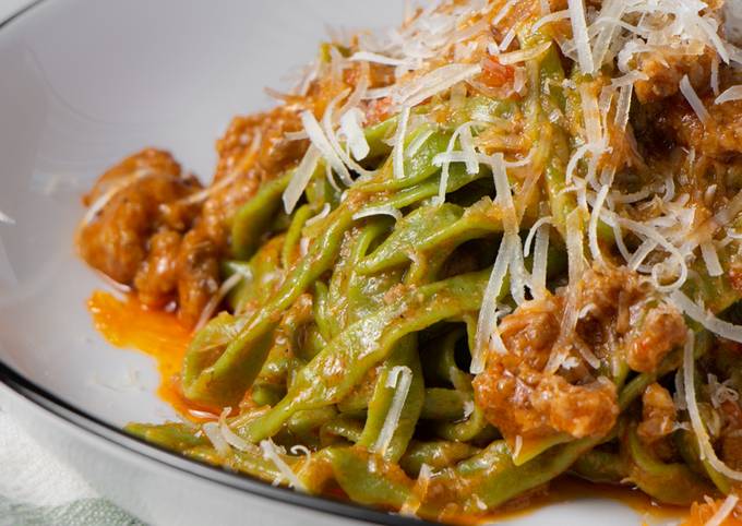 Recipe of Any-night-of-the-week Bell Pepper Pasta with Ground Pork