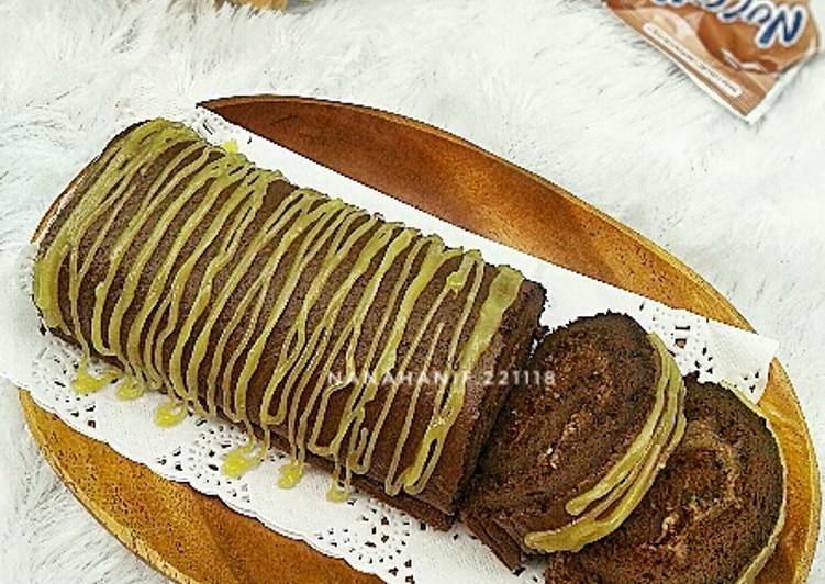 Bolu Gulung Nutrijell#keto friendly