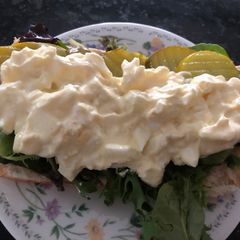 A picture of Creamy egg salad.