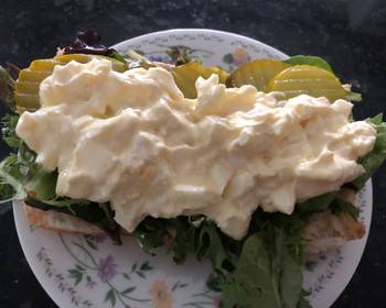 Popular Recipe Creamy egg salad Very Delicious