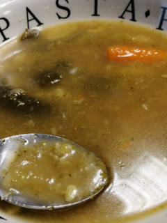 Una foto de Caldo de verduras con miso