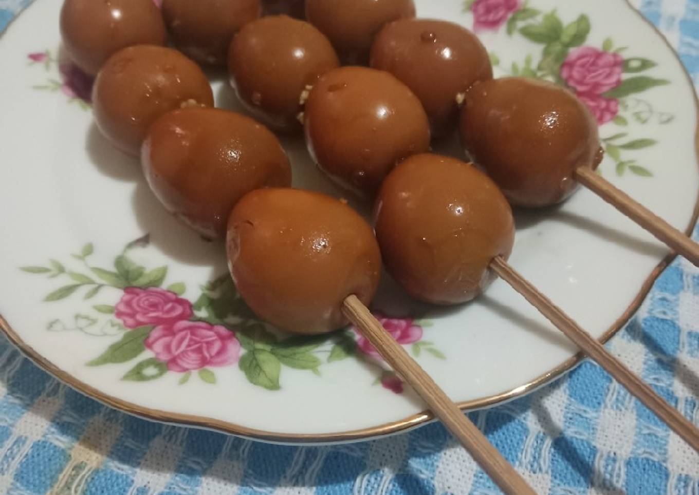 Sate Telur Puyuh