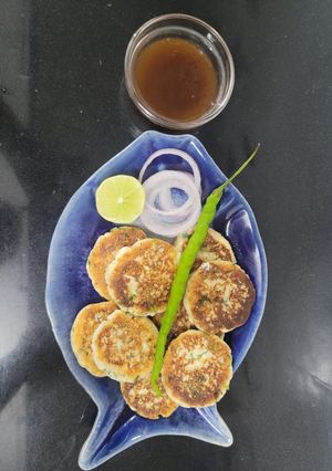 A picture of Dahi kabab.