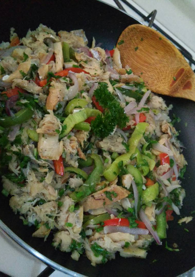 Una foto de Bacalao guisado