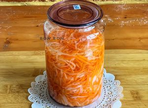 Hình của món Củ Cải Cà Rốt Chua Ngọt.
