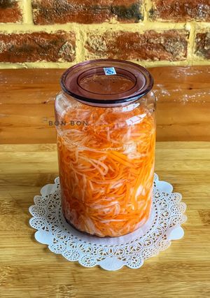 Hình của món Củ Cải Cà Rốt Chua Ngọt.