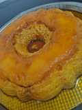 Flan casero en Savarin 28cm