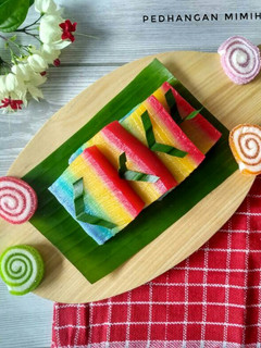 Foto resep Kue Lapis Sagu Rainbow