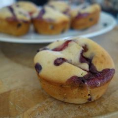 A picture of Volcano muffins.