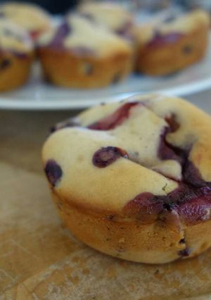 A picture of Volcano muffins.