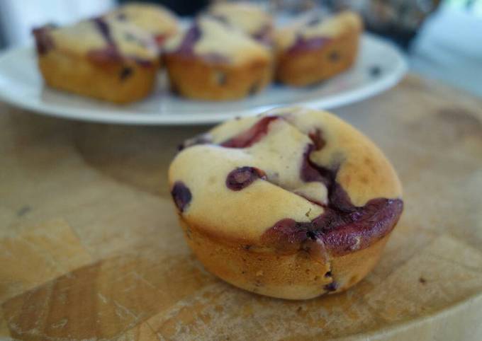 Volcano muffins
