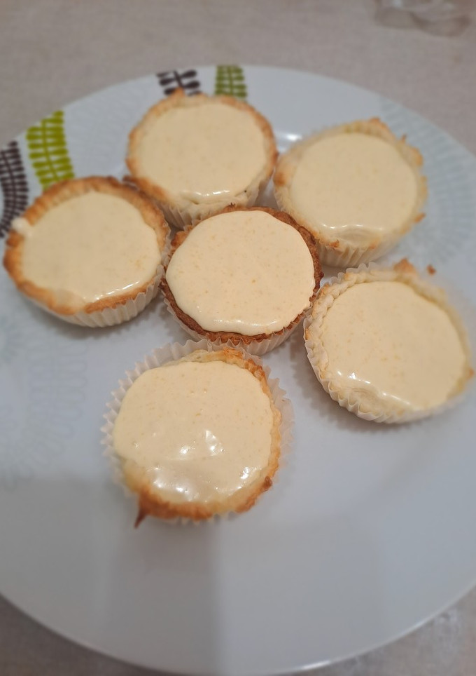 Una foto de Tartaletas de chocolate blanco
