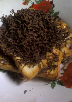 Foto resep Roti bakar coklat buat buka puasa