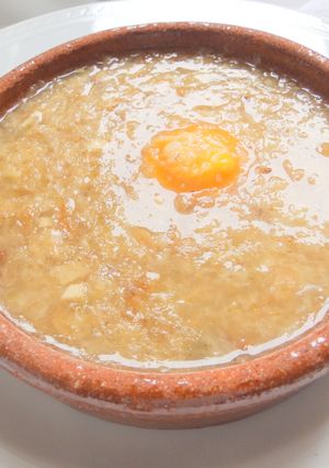 Foto principal de Sopa de ajo y boletus