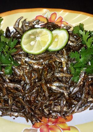 A picture of Deep fried omena #localfoodcontest_Kakamega.