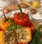 Cara Mudah Membuat Resep Nasi Bungkus Paprika ala Turki/Biber Dolması/Stuffed Bell Pepper Anti Ribet, Lezat Sekali