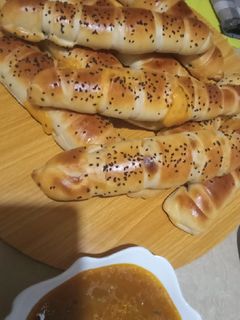 صورة لوصفة فطائر محشية بالتونة والجبن 👍