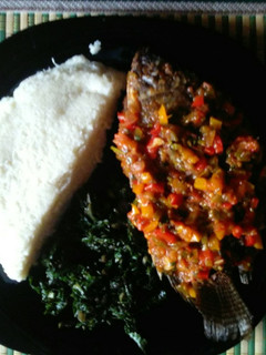 A picture of Sweet and sour fish #localsoulfoodchallenge.