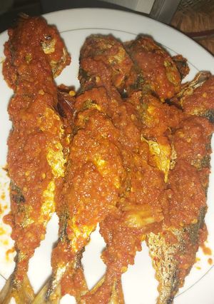 Foto resep Ikan kembung bumbu balado
