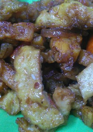 Foto resep Oseng Tempe telur dadar
