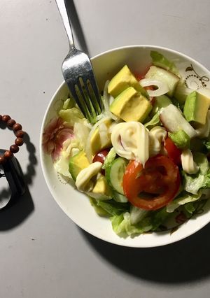 Hình của món Salad rau quả.